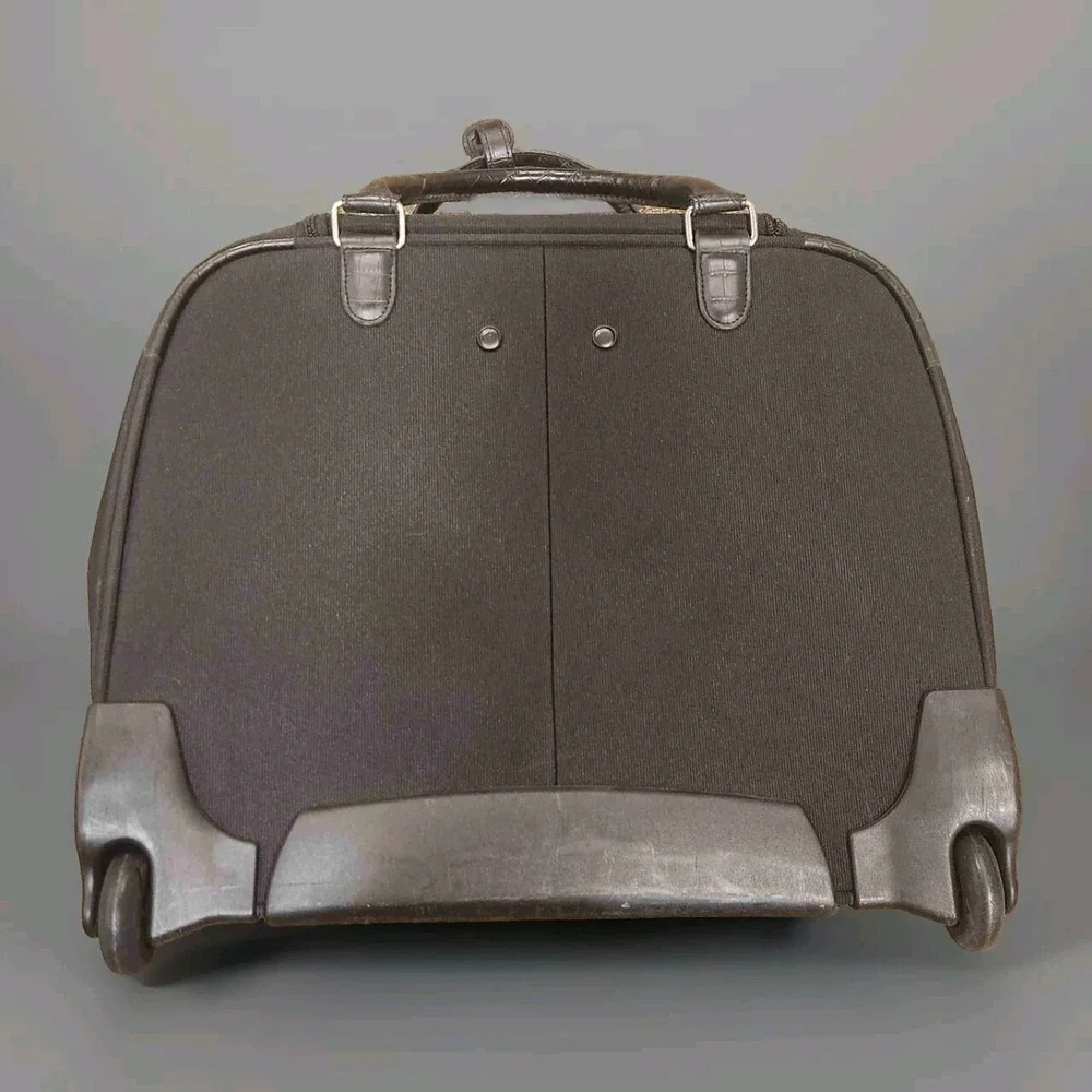 Samsonite Roller Bag Black Overnight Suitcase Briefcase Luggage‎